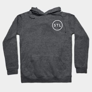 St. Louis STL Circle Left Chest Hoodie